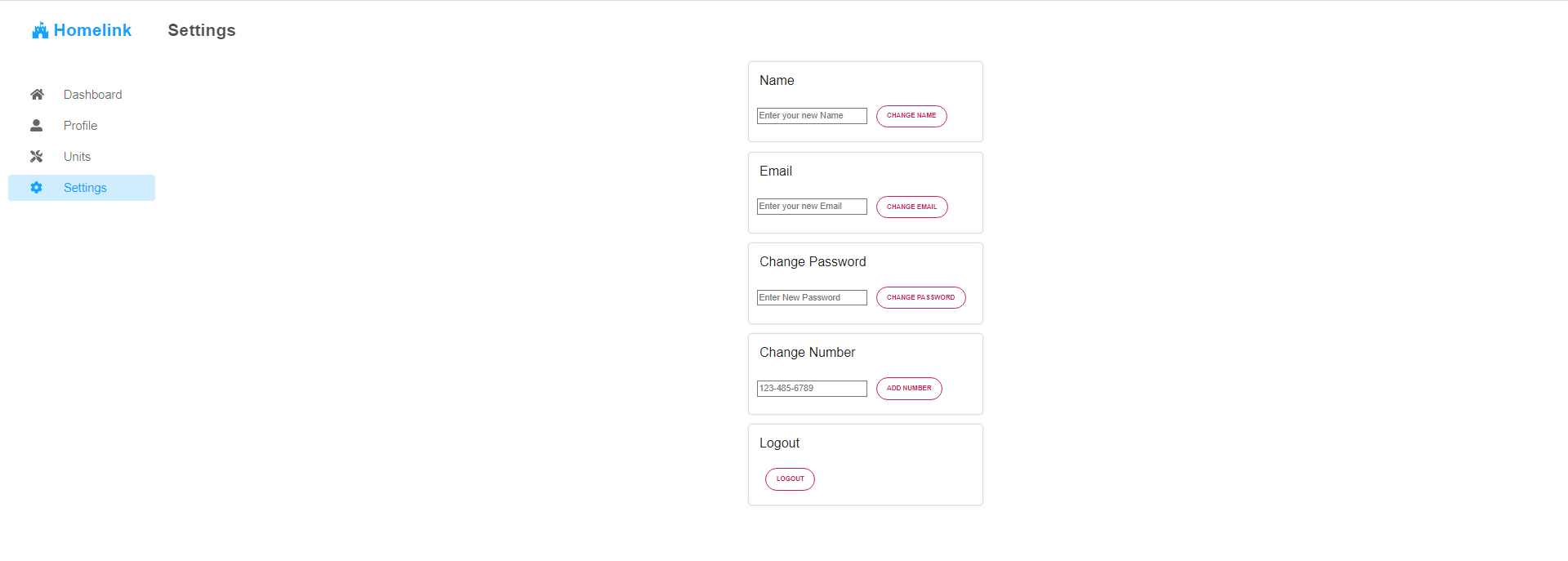 images of the final app