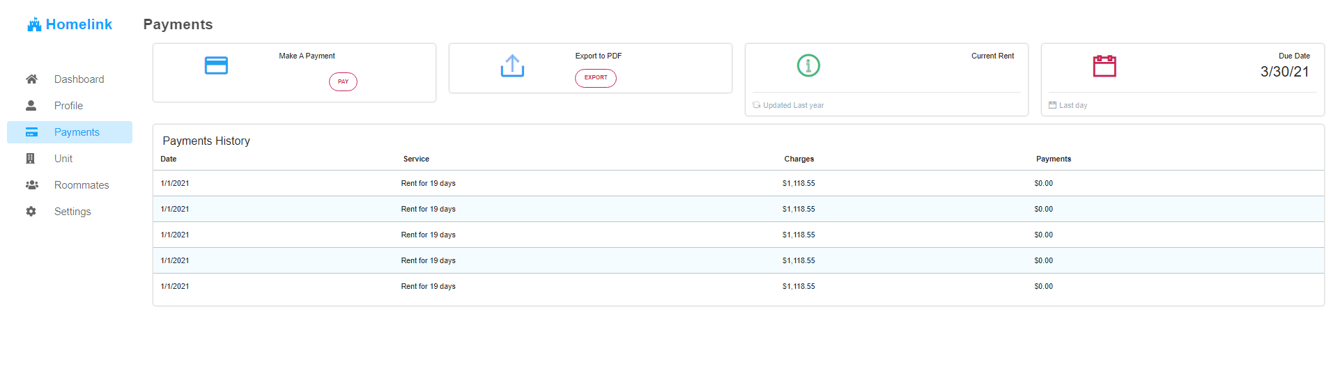 images of the final app